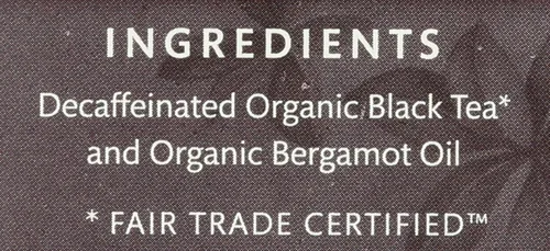 Vista 4 de Choice Organic, descafeinado Earl Grey, 16