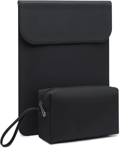 Vista 11 de HYZUO Funda para portátil de 15 pulgadas Slim Bag para MacBook Air M5 Grafito