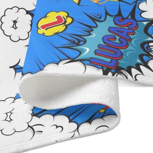 Vista 6 de Toalla personalizada con monograma para baño, 14.5 x 28 pulgadas, toallas personalizadas con nombres, toalla de baño con nombre