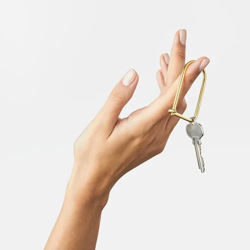 Vista 3 de Craighill Wilson Keyring - 2" Carabiner Keychain Clip, Key Ring for Car Keys, Lightweight, D Ring Key Organizer