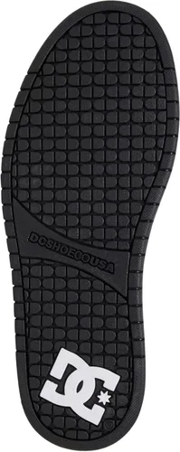 Vista 6 de DC Court Graffik - Tenis bajos informales de skate para hombre, Blanco/Negro/Negro