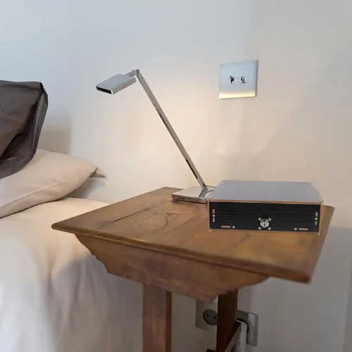 Vista 4 de VILLCASE Cajón manual de registro para sistema de punto de venta Cajón de efectivo con bandeja extraíble Cerradura de llave Organizador de dinero