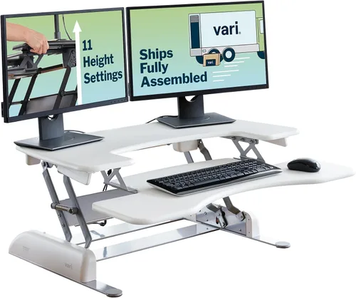 Vista 11 de Varidesk – Escritorio de Pie Altura Regulable – Pro Plus 36, Negro
