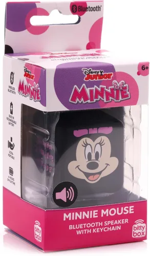 Vista 6 de Bitty Boomers Disney: Minnie Mouse - Bitty Box Llavero Altavoz Bluetooth de 1.3 pulgadas
