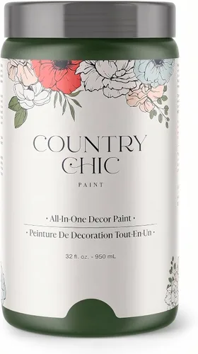 Vista 105 de Country Chic - Pintura a la tiza todo en uno para muebles y armarios, ecológica, acabado mate, con primer y sellador, para madera y metal, Alchemist