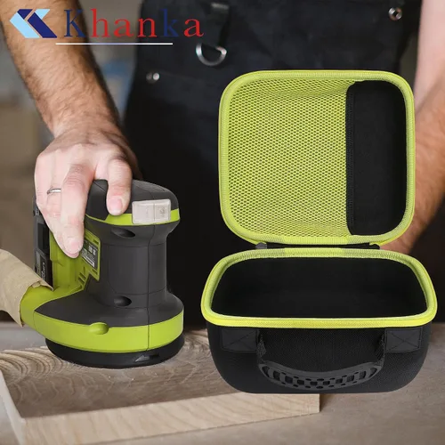Vista 7 de khanka Carcasa rígida de repuesto para lijadora Ryobi One+/P411 One+/P401 de 18 V de órbita aleatoria, solo funda.