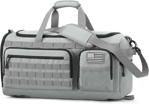 Vista 11 de G4Free Bolsa de lona 3 en 1 para viajes, gimnasio, deportes, mochila Negro