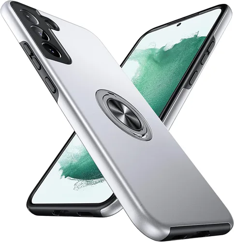 Vista 12 de Anqrp Funda para Samsung Galaxy A53 con soporte de anillo, color negro