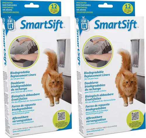 Vista 2 de CATIT Diseño del recubrimiento SmartSift para la base de la bandeja del gato
