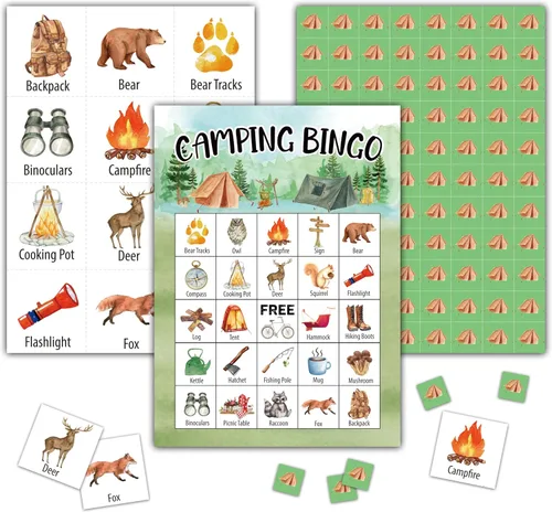 Vista 7 de Tarjetas de juego de bingo para baby shower, juego de bingo para 24 jugadores, actividades en interiores y exteriores, fiesta de baby shower