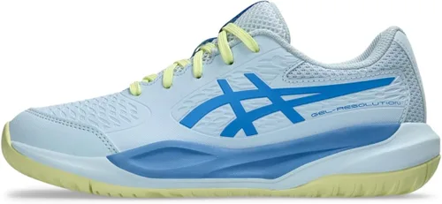 Vista 18 de Zapatillas de tenis para niños ASICS Gel-Resolution X Grade School Avena suave/berenjena oscura