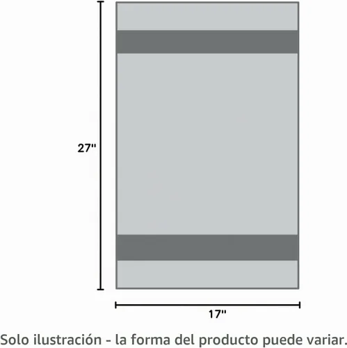 Vista 8 de La Gamuza sintética de secado, 27 pulgadas x 17 pulgadas Amortiguador, Agua (Aqua)
