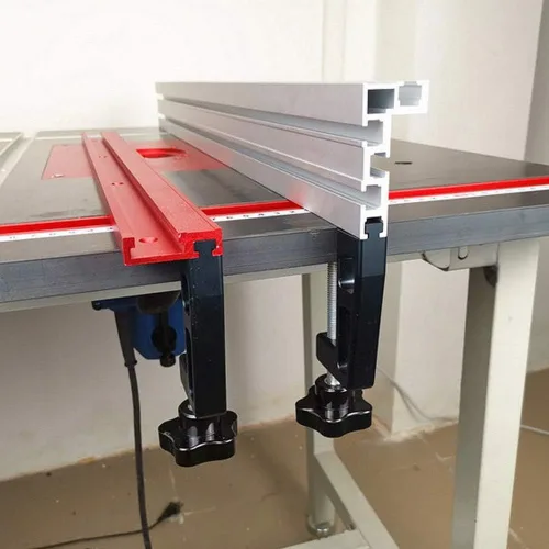Vista 4 de Laecabv T-Track T-Slot - Guia de inglete de aleación de aluminio T para guías de guías de guías para sierra de mesa, enrutador, tabla de carpintería
