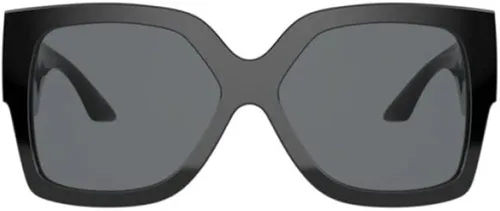 Vista 2 de Versace Lentes de sol para mujer montura de acetato de lentes negras 2323in