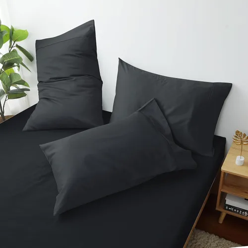 Vista 146 de Juego de 2 fundas de almohada 100% de algodón egipcio, fundas de almohada refrescantes de 400 hilos, fundas de almohada suaves y transpirables
