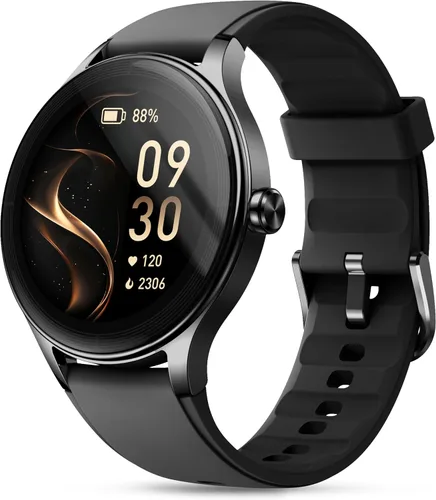 Vista 10 de Reloj inteligente para mujeres, mujeres y hombres, reloj de fitness de 1.27 pulgadas [caja de 1.614 in] con recepción de llamadas/marcación, monitor