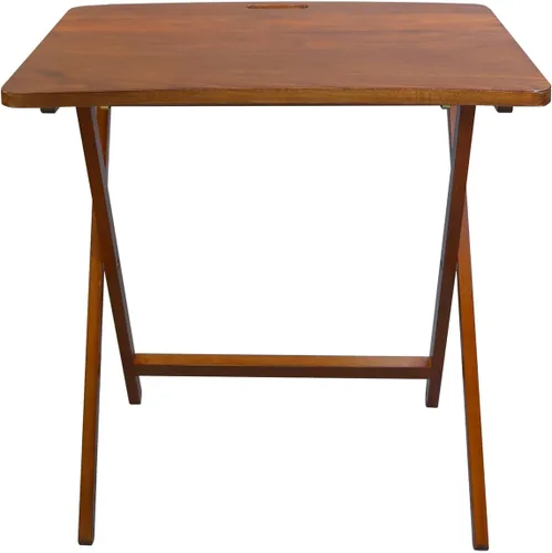 Vista 11 de American Trails Arizona - Mesa plegable con madera maciza americana, natural