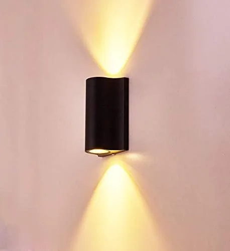 Vista 3 de Apliques de pared LED de 14 W para exteriores e interiores, impermeable, iluminación arriba/abajo, puerta de puerta, escalera, montaje