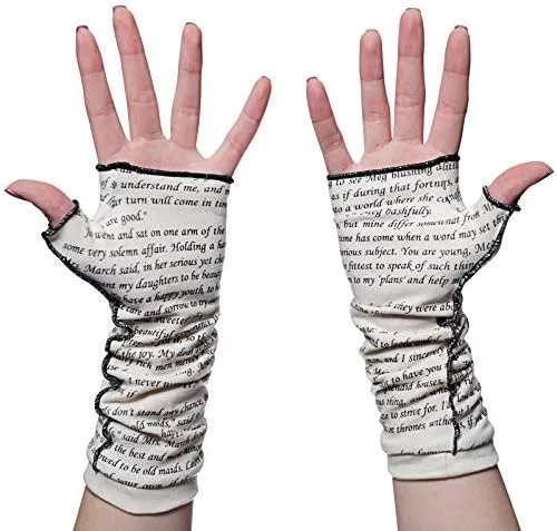 Vista 2 de Storiarts Guantes de escritura para mujeres pequeñas