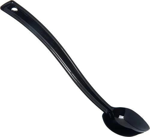 Vista 2 de Carlisle Cucharas para servir ensalada/bufé, macizas y perforadas, .25 onzas - .8 onzas., Negro, 1