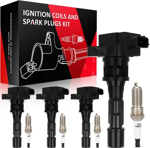 Vista 162 de SCITOO Paquete de bobinas de encendido para Pontiac Montana 3.4L 1999-2005 para Grand Prix 3.8L 1997-2008 para Oldsmobile Alero 3.4L 1999-2004