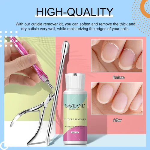 Vista 6 de Saviland Kit de removedor de cutículas y gel de araña de 6 colores, diseño de arte de uñas, pintura en gel, esmalte de gel para dibujo de alambre