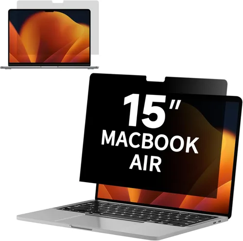 Vista 10 de Pantalla de privacidad para MacBook Pro de 13 pulgadas (2016, 2017, 2018, 2019, 2020, 2021, 2022, M1, M2)), reduce la fatiga ocular antirreflejos