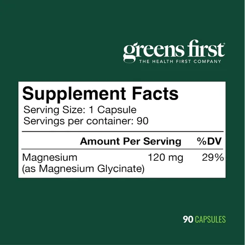Vista 8 de Greens First Suplemento de glicinato de magnesio – puede apoyar la salud del corazón, la salud muscular y apoyar el metabolismo – Mejor tasa