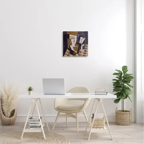 Vista 3 de Stupell Industries Broc et Verre Juan Gris Clásico Abstracto Pintura Lienzo Arte De La Pared, Diseño Por one1000paintings Stupell Industries 17