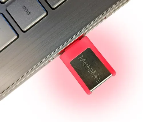 Vista 10 de MuteMe - Botón de silencio táctil capacitivo iluminado para Zoom, Teams, Google Meet y más (¡Como se vio en Shark Tank)! Se requiere software