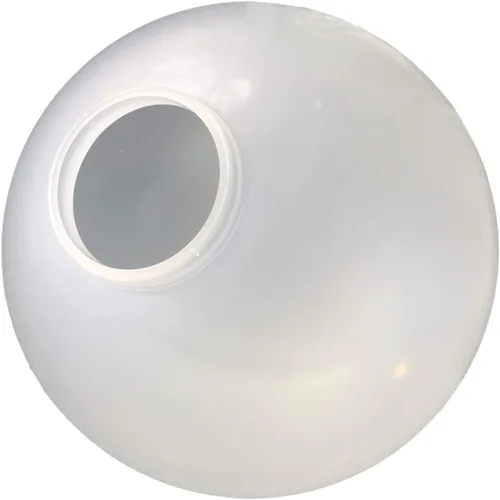 Vista 11 de KastLite Globo de poste de lámpara de acrílico prismático transparente de 8 pulgadas Textura prismática con cuello de ajuste de 3.91 pulgadas
