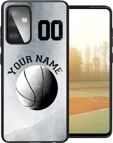 Vista 17 de Funda de goma personalizada con diseño de bandera de Estados Unidos para Galaxy A16/A15/A25/A14/A54/A53/ A03S/A02S América Fuego