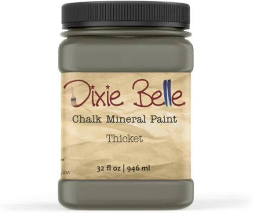 Vista 277 de Pintura para muebles con acabado de tiza Dixie Belle Paint Company - Amatista (4oz) - Pintura mineral de tiza chic púrpura profundo mate