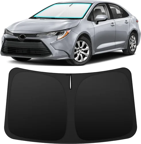 Vista 127 de INSAUTO Accesorios para parasol de parabrisas de ajuste personalizado para Acura RDX 2019-2026, parasol plegable para ventana delantera, reflector