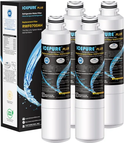 Vista 13 de ICEPURE PRO DA29-00020B NSF401&473&53 Samsung Filtro de agua para refrigerador, repuesto para DA29-00020B-1, DA29-00020A/B, HAF-CIN/EXP