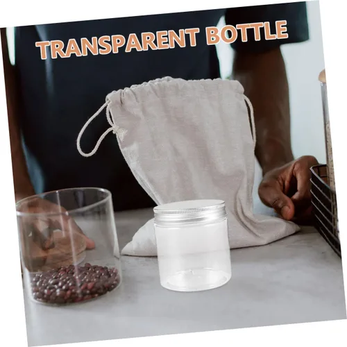 Vista 7 de VOSAREA Tarros sellados, 6 frascos pequeños transparentes con tapas herméticas, tarros pequeños transparentes para conservar, encurtir, miel