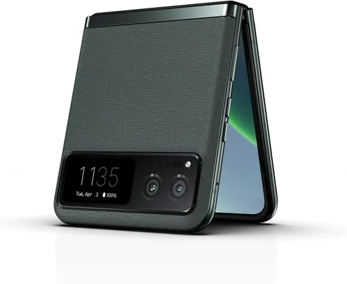 Vista 5 de Motorola Razr 2023 Desbloqueado Hecho para Estados Unidos 8/128 Cámara de 32MP Verde salvia