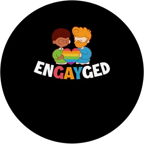 Vista 3 de Engayged PopSockets PopGrip intercambiable