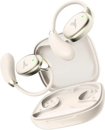 Vista 8 de Auriculares de oído abierto verdaderamente inalámbricos, hasta 32 horas de reproducción, Bluetooth 5.4, auriculares de oreja abierta ultra cómodos