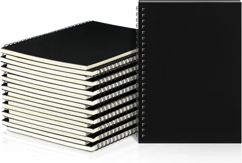 Vista 14 de Yahenda Cuaderno de Espiral al Por Mayor A5 Diario Rayado 8.3'' x 5.5'' Papel de Composición para Escritura Bloc de Notas Pequeño Cuaderno