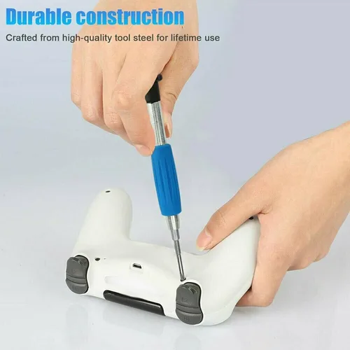 Vista 4 de Kit de herramientas de reparación de destornilladores para interruptor SNES n64 NES Wii triwing