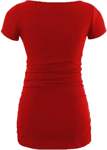 Vista 4 de Decrum Camisas de anuncio de embarazo para mujer camisetas divertidas de maternidad para mujer