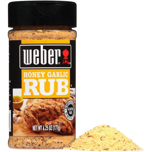 Vista 4 de Weber Honey Ajo Rub, coctelera de 6.25 onzas (paquete de 6)