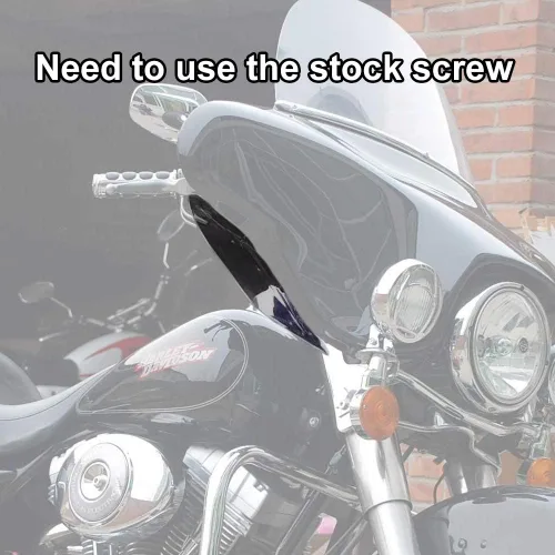 Vista 2 de Kiwi Master Deflectores de aire para Harley Electra/Street/Tri Glide 1996