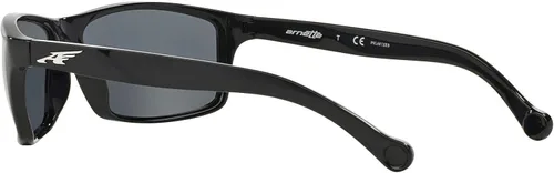 Vista 5 de ARNETTE Gafas de sol rectangulares An4207, NegroGris polarizado., 61 mm