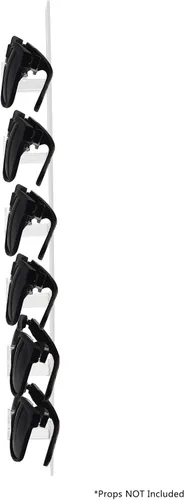 Vista 3 de Marketing Holders 6 pares de lentes de sol con accesorios para la nariz, transparente, paquete de 6 elegantes lentes ópticos verticales para montaje