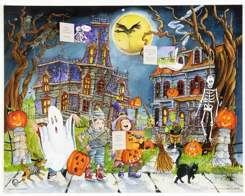 Vista 3 de Calendario de cuenta regresiva de Halloween de Little Goblins