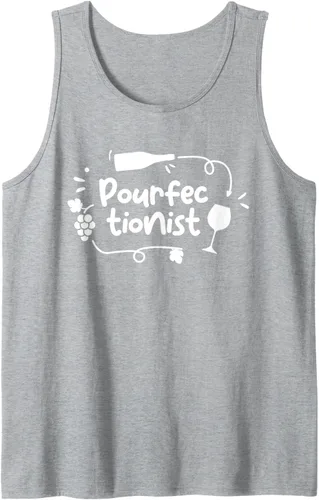 Vista 6 de Booze Joke for Red Wine Lover and Connoisseur Tank Top