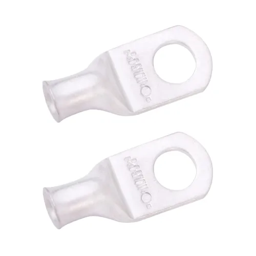 Vista 175 de SELTERM 5 piezas terminales de cable de cobre estañado 1/0 AWG perno de 1/2", extremos de cable de batería, terminales de anillo, conectores
