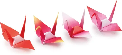 Vista 5 de Showa Grim - Caja de armonía de origami para mil grúas 20-1023